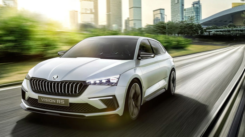 Предвестник нового Skoda Rapid получил гибридную установку