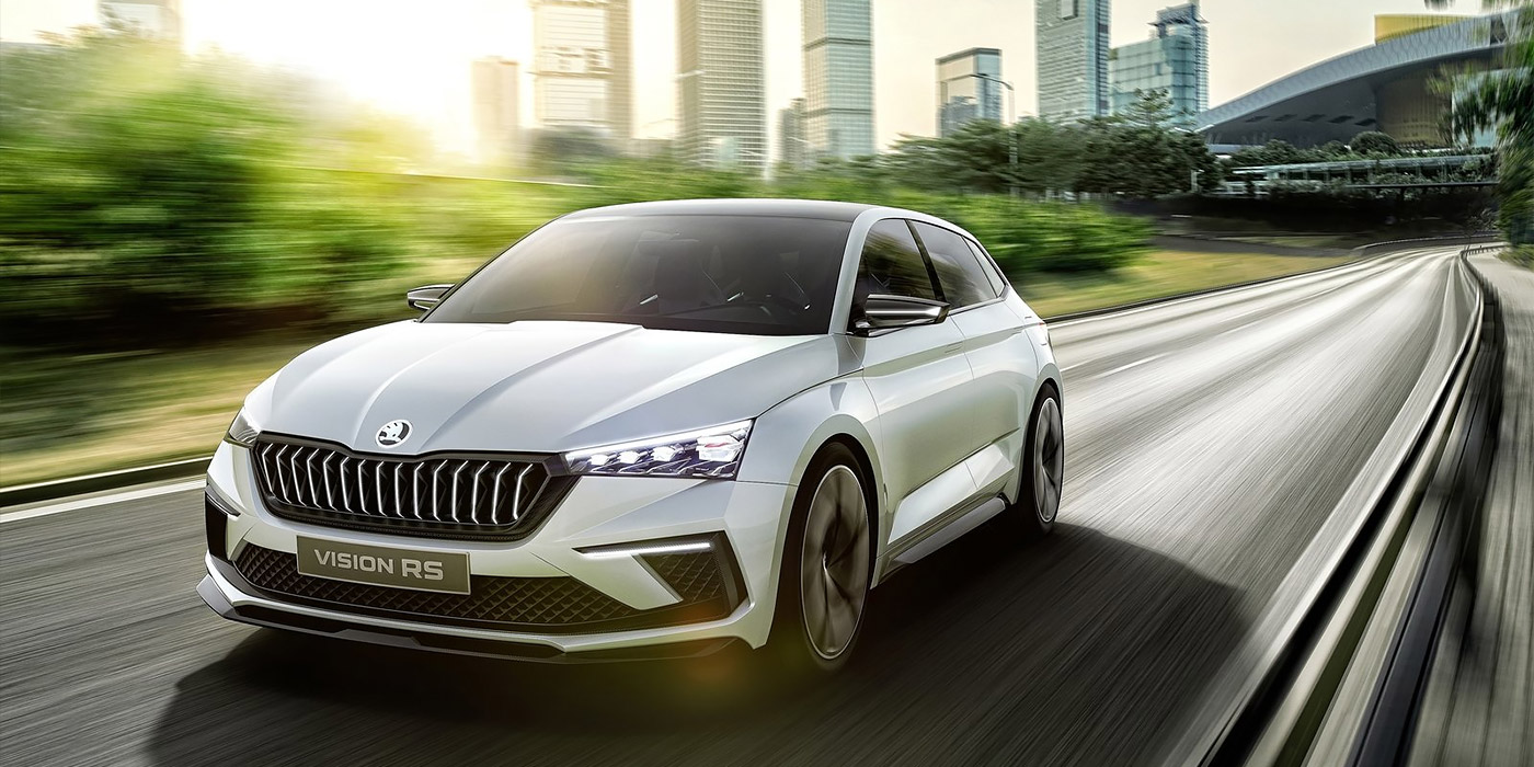 Предвестник нового Skoda Rapid получил гибридную установку