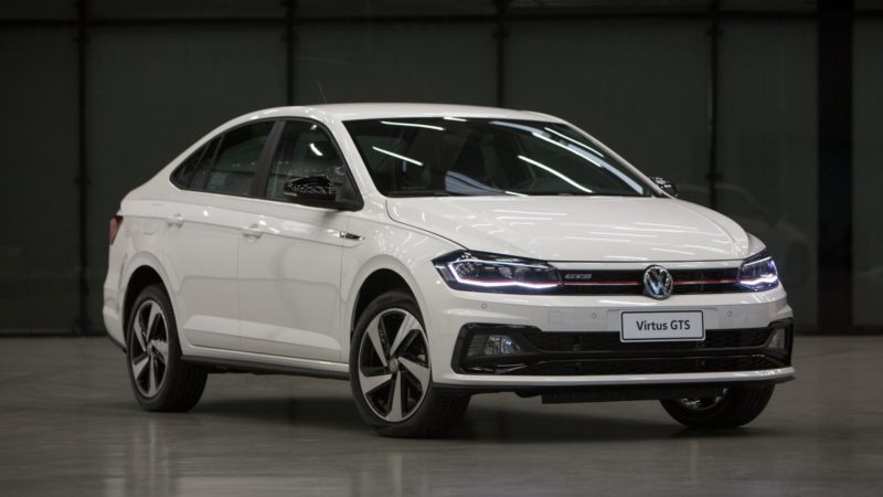 Volkswagen показал серийные Virtus GTS и Polo GTS
