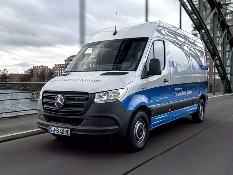 Представлен электрический Mercedes-Benz Sprinter