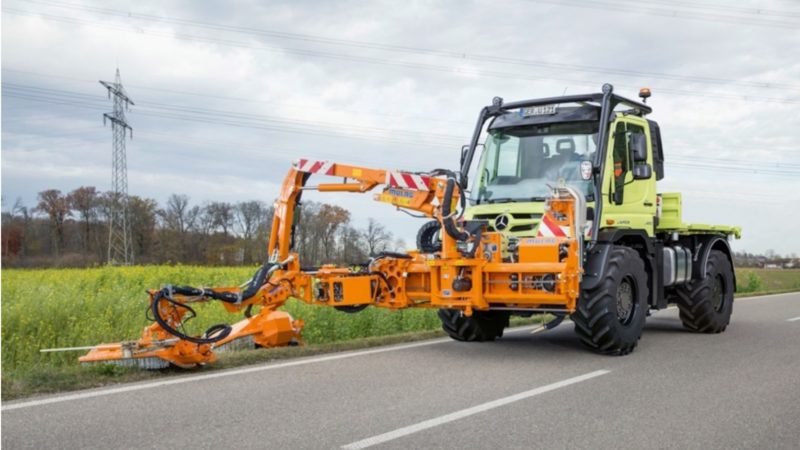 Mercedes-Benz Unimog возвращается в сельское хозяйство