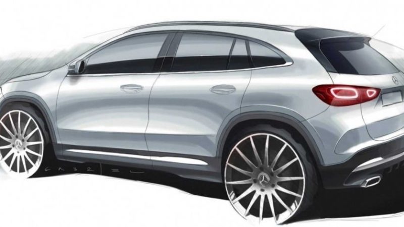 Рассекречен дизайн нового Mercedes-Benz GLA