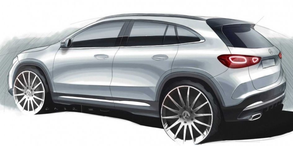 Рассекречен дизайн нового Mercedes-Benz GLA