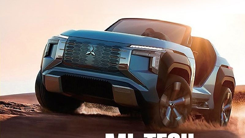 Уникальный кроссовер Mitsubishi раскрыли до дебюта