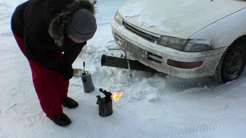 Прогрев двигателя зимой