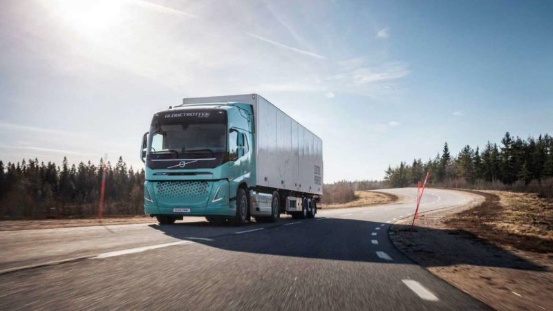 Volvo Trucks демонстрирует мощный концептуальный электрический грузовик