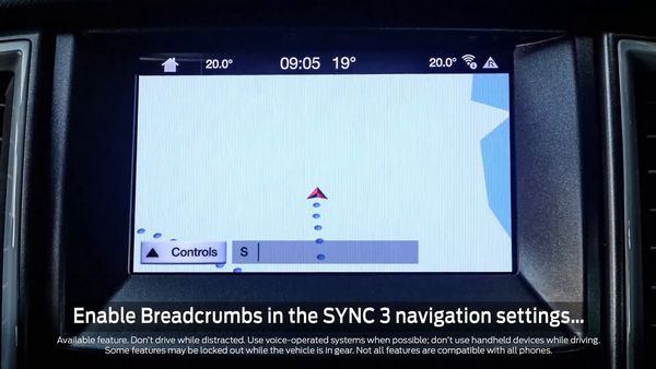 Через реку или через лес, технология Ford Ranger Breadcrumbs помогает внедорожникам найти их