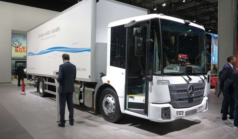 Mercedes-Benz готовит электрический грузовик eEconic