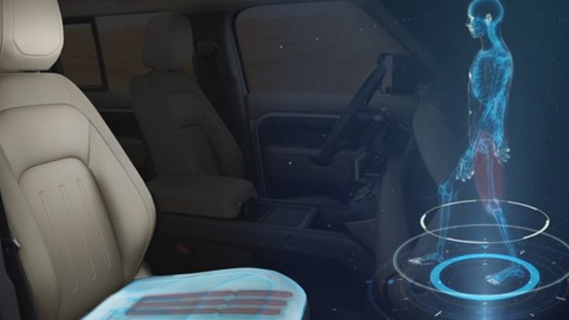 Кресла в автомобилях Jaguar Land Rover смогут ходить