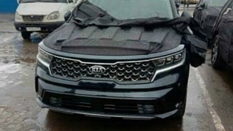 Замечен новый KIA Sorento