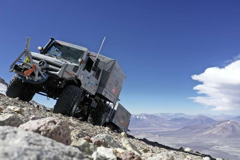 Mercedes-Benz Unimog установил мировой рекорд