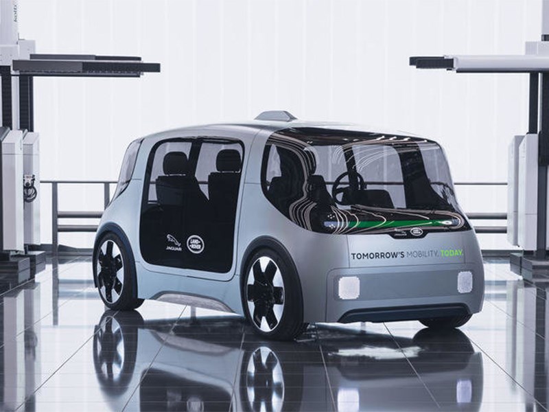 Jaguar Land Rover представил проект беспилотной платформы Vector
