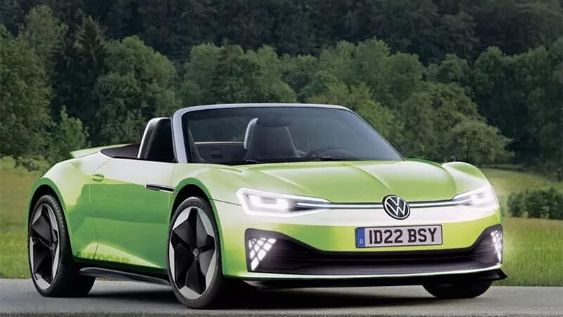 Volkswagen готовится презентовать уникальный электрический спорткар