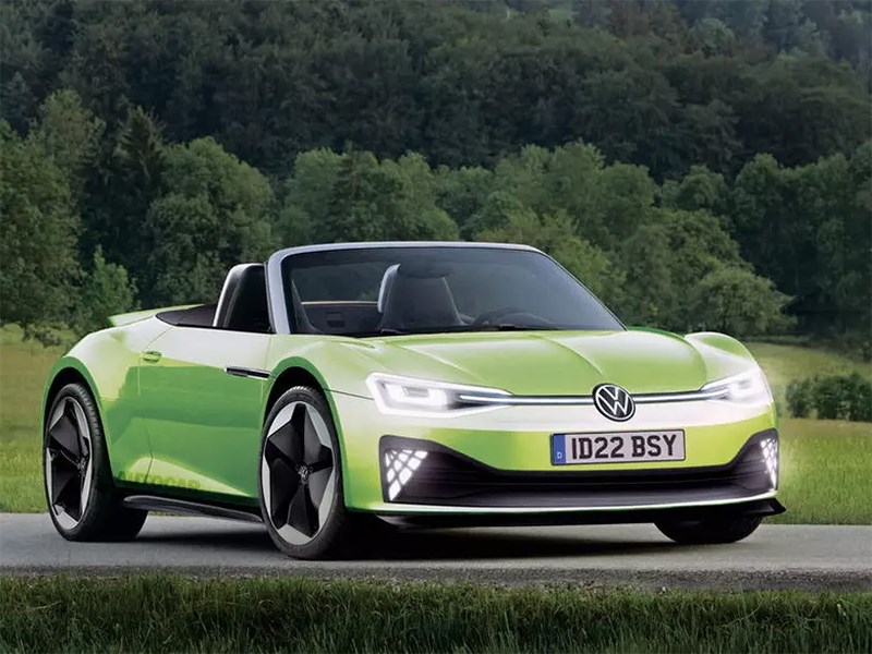 Volkswagen готовится презентовать уникальный электрический спорткар
