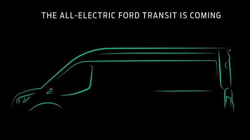 Ford анонсировал электрический Transit