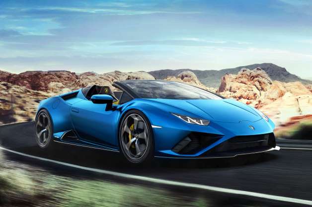 Представлен новый Lamborghini Huracan Evo RWD Spyder