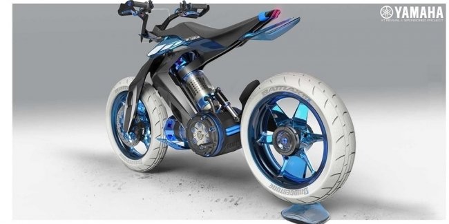 Концепт Yamaha XT500 H2O