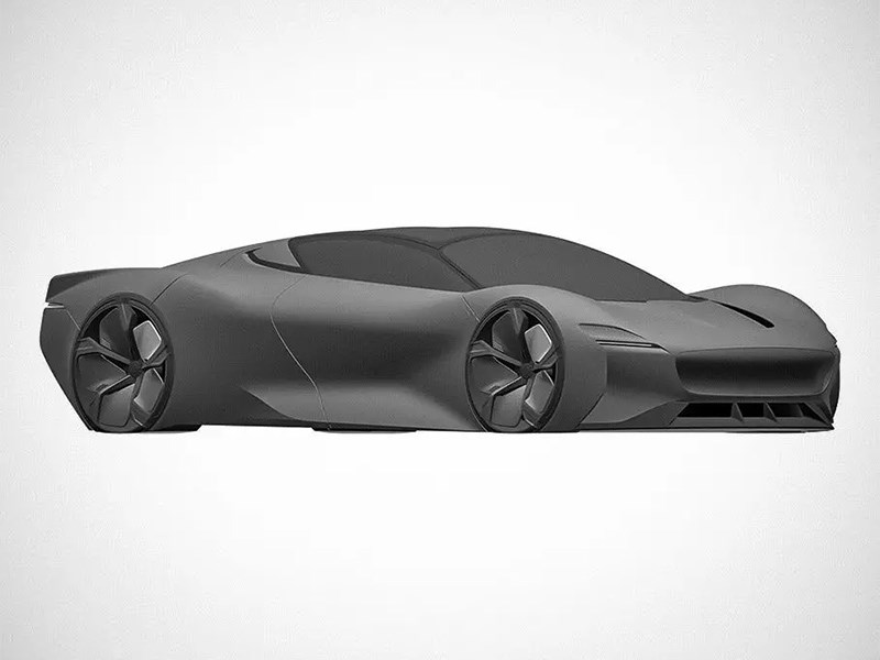 В сети появились изображения загадочного концепта Jaguar