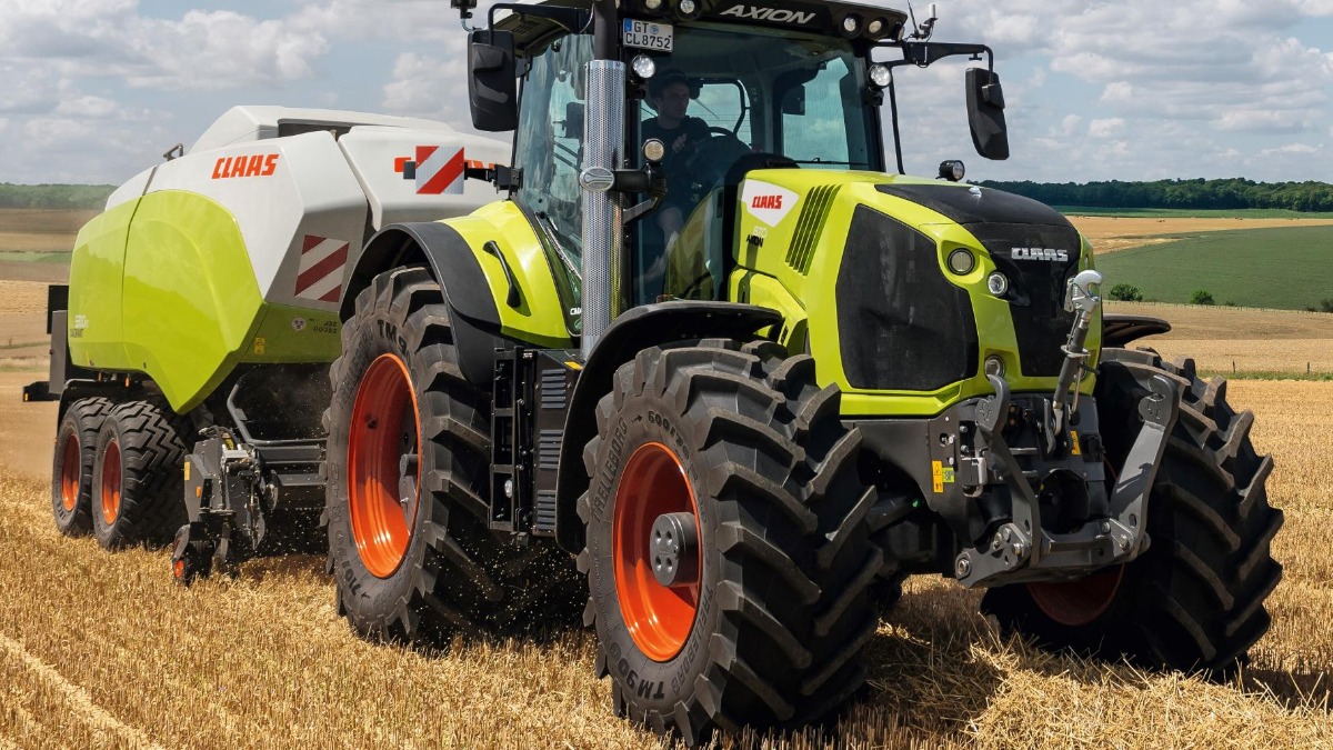Обновление трактора Axion 800 от Claas
